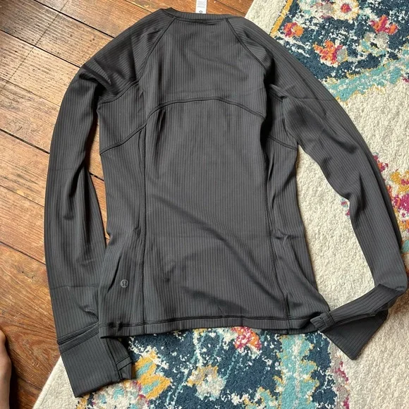 Lululemon Ribbed Long Sleeve Shirt - Picture 6 of 11